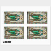 Sticker Rectangulaire Archange Raphaël - Ange Raphaël (Feuille)
