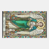 Sticker Rectangulaire Archange Raphaël - Ange Raphaël (Devant)