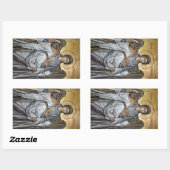 Sticker Rectangulaire Archangel Michael (Feuille)