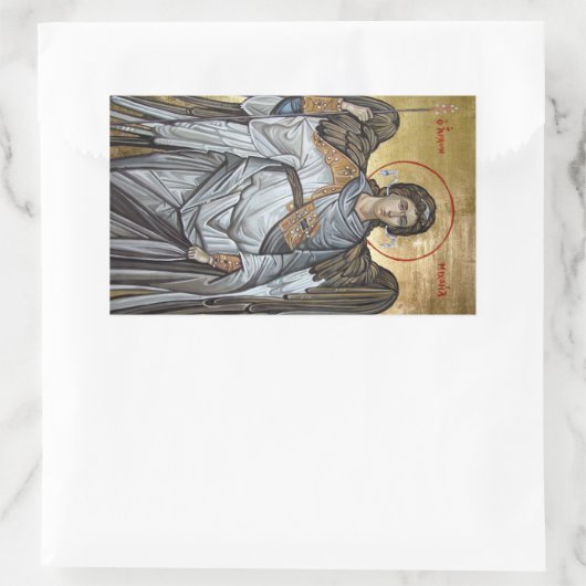 Sticker Rectangulaire Archangel Michael (Sac)