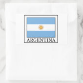 Sticker Rectangulaire Argentine (Sac)
