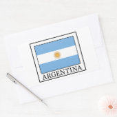 Sticker Rectangulaire Argentine (Enveloppe)