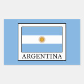 Sticker Rectangulaire Argentine (Devant)