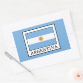 Sticker Rectangulaire Argentine (Enveloppe)