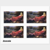 Sticker Rectangulaire Ariane (Feuille)