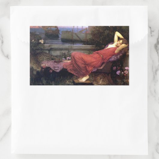 Sticker Rectangulaire Ariane (Sac)