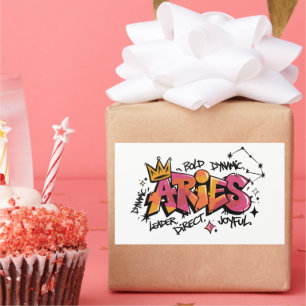 Sticker Rectangulaire Aries