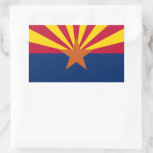 Sticker Rectangulaire Arizona (Sac)