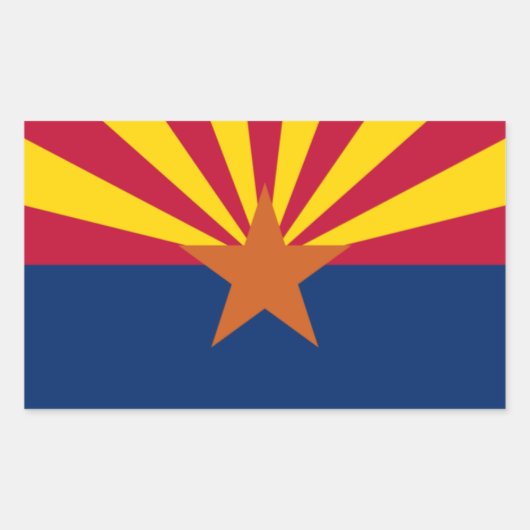 Sticker Rectangulaire Arizona (Devant)