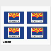 Sticker Rectangulaire Arizona (Feuille)