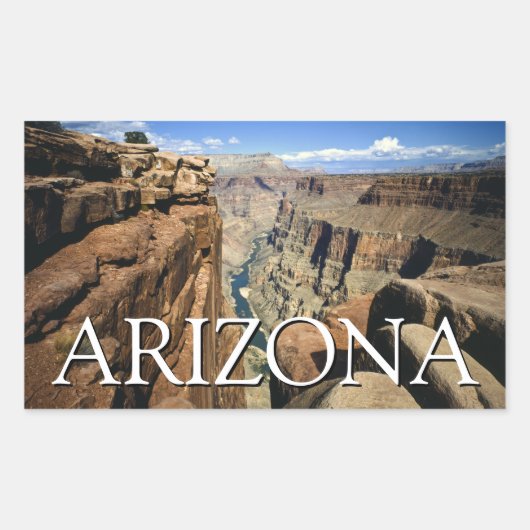 Sticker Rectangulaire Arizona | Parc national du Grand Canyon (Devant)