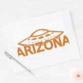 Sticker Rectangulaire Arizona UFO (Enveloppe)