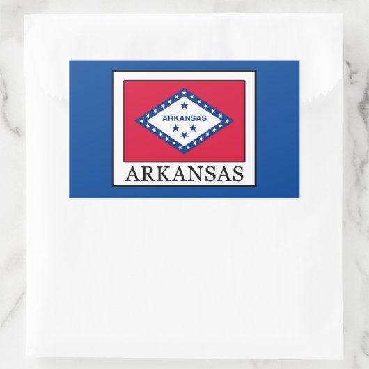 Sticker Rectangulaire Arkansas (Sac)