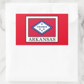 Sticker Rectangulaire Arkansas (Sac)