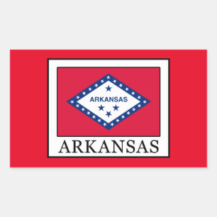 Sticker Rectangulaire Arkansas