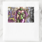 Sticker Rectangulaire Arlequin (Sac)