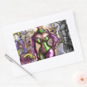 Sticker Rectangulaire Arlequin (Enveloppe)