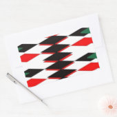 Sticker Rectangulaire Arlequin Jokers Deck (Enveloppe)