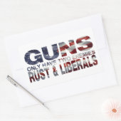 STICKER RECTANGULAIRE ARMES (Enveloppe)