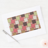 Sticker Rectangulaire Armoire d'épices géométrique (Enveloppe)