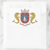 Sticker Rectangulaire Armoiries de Fajardo - PORTO RICO (Sac)