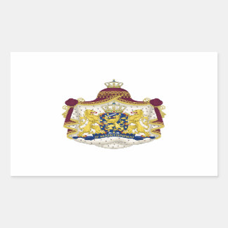 Sticker Rectangulaire Armoiries de Pays-Bas
