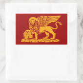 Sticker Rectangulaire Armoiries de Venise (Sac)