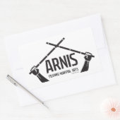 Sticker Rectangulaire Arnis astig (Enveloppe)