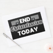 Sticker Rectangulaire Arrête ! (Enveloppe)