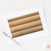 Sticker Rectangulaire Arrière - plan Cabine du journal des faux (Enveloppe)