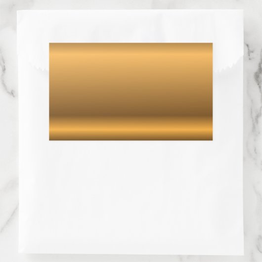 Sticker Rectangulaire Arrière - plan d'or (Sac)