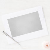 Sticker Rectangulaire Arrière - plan Grainy Grey Artsy (Enveloppe)