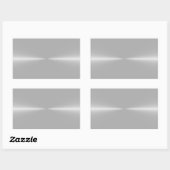 Sticker Rectangulaire Arrière - plan métallique brillant comme acier Mod (Feuille)