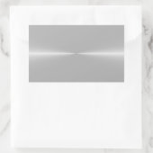 Sticker Rectangulaire Arrière - plan métallique brillant comme acier Mod (Sac)