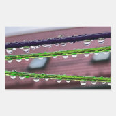 Sticker Rectangulaire Arrosage sur cordes (Devant)