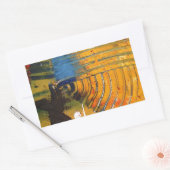 Sticker Rectangulaire Art Abstrait (Enveloppe)