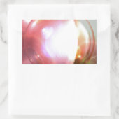 Sticker Rectangulaire Art Abstrait (Sac)