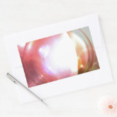 Sticker Rectangulaire Art Abstrait (Enveloppe)
