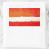 Sticker Rectangulaire Art Abstrait moderne - Style Rothko (Sac)