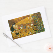 Sticker Rectangulaire Art, Gustav Klimt, Le Baiser (Enveloppe)