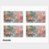 Sticker Rectangulaire Art numérique Bluebird (Feuille)