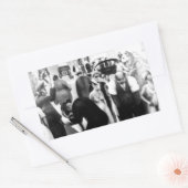 Sticker Rectangulaire Art Renaissance de Harlem - "Ceinture noire" (Enveloppe)