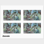 Sticker Rectangulaire Arthur rackham (Feuille)