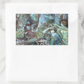 Sticker Rectangulaire Arthur rackham (Sac)
