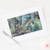 Sticker Rectangulaire Arthur rackham (Enveloppe)