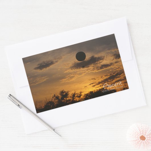 Sticker Rectangulaire Ascent (Enveloppe)