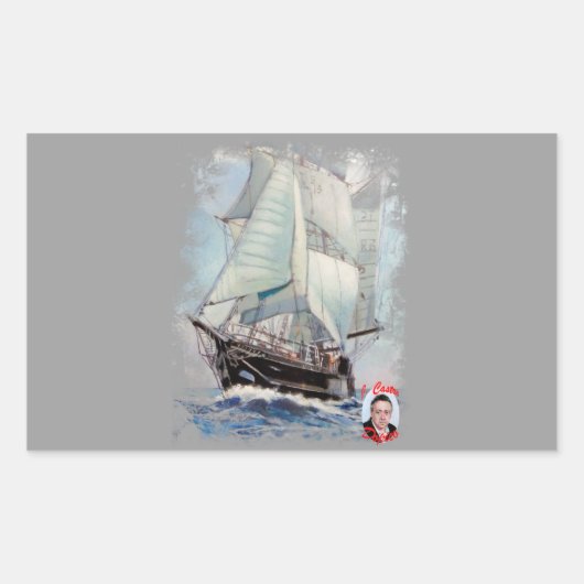 Sticker Rectangulaire Asgard II (Devant)