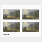 Sticker Rectangulaire Asher Brown Durand - Première récolte (Feuille)