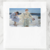 Sticker Rectangulaire Ask Me No More par Sir Lawrence Alma Tadema (Sac)
