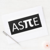 Sticker Rectangulaire Aspie (Enveloppe)